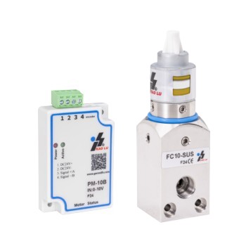 Stepper-Controlled Proportional Valve 0-18L/min